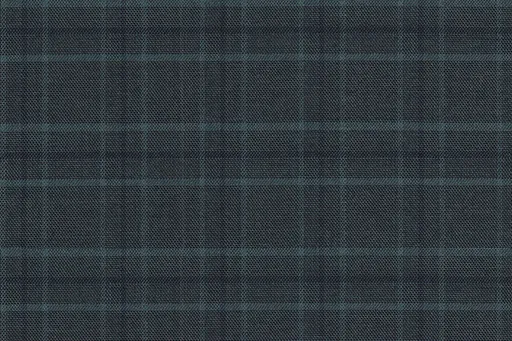 Charcoal check in Soft Weave, photographed flat.