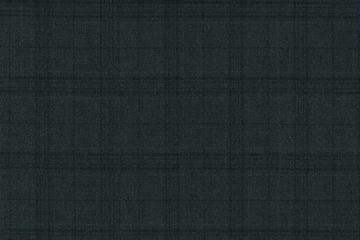 Soft black check in Soft Weave, photographed flat.