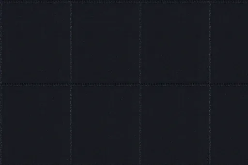 Black check in Soft Weave, photographed flat.