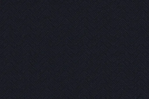 Midnight navy check in Soft Weave, photographed flat.