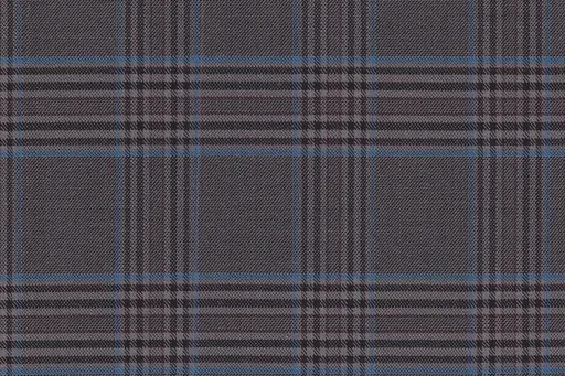 Mid grey check in Country Weave, photographed flat.