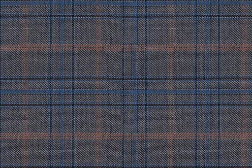 Mid grey check in Country Weave, photographed flat.