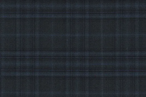 Soft black check in Country Weave, photographed flat.